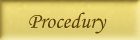 procedury
